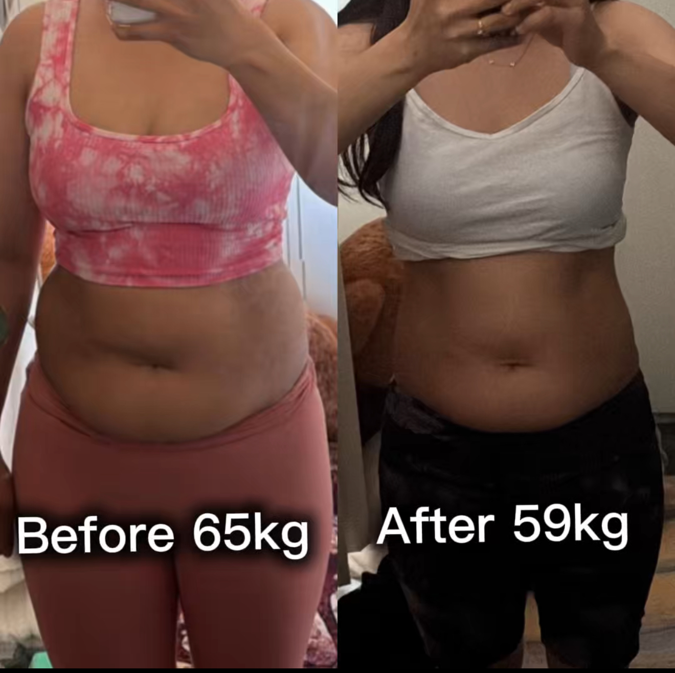 Before and After Weight Loss